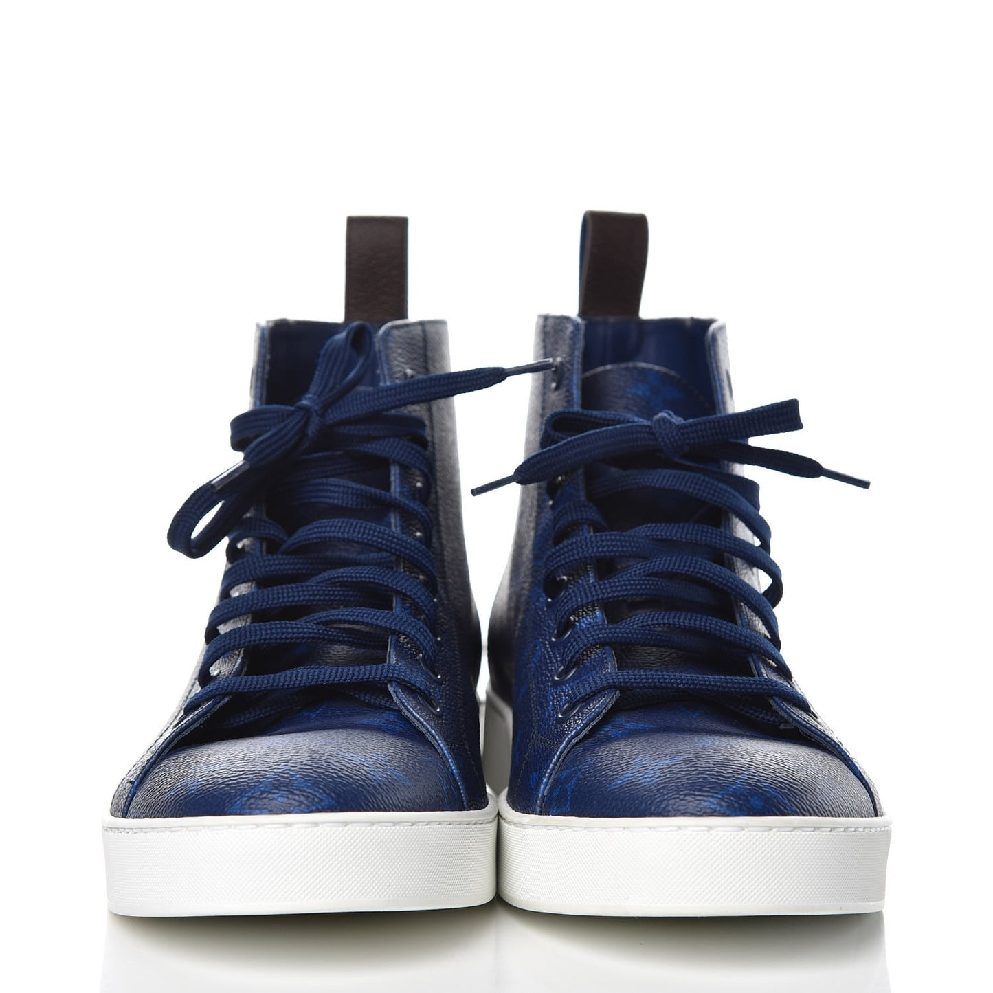 Monogram Match Up Sneakers 7 Pacific Blue