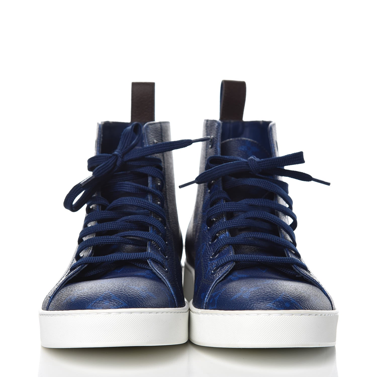 Louis Vuitton Monogram Match Up Sneakers 7 Pacific Blue 2 of 8