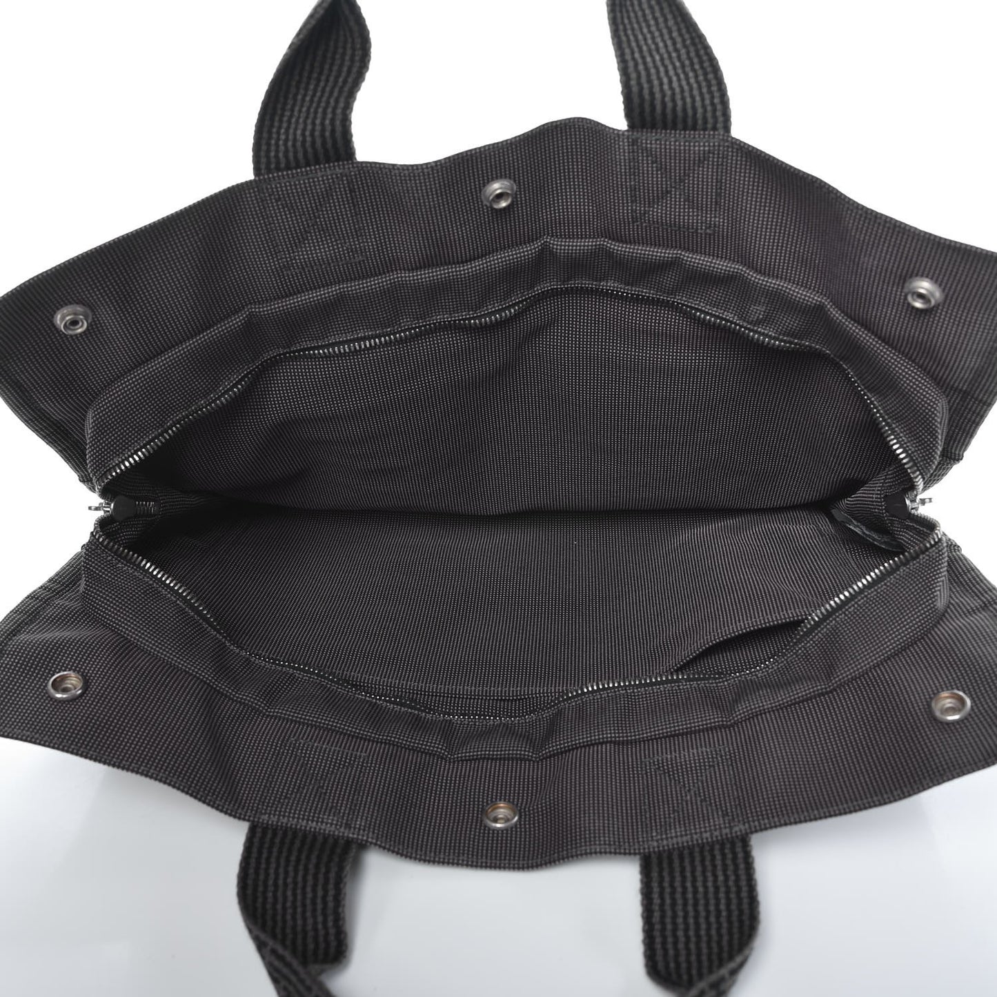 Canvas Herline MM Tote Grey