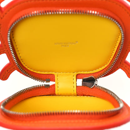 Louis Vuitton Monogram Crab Bag Charm Orange 4 of 8