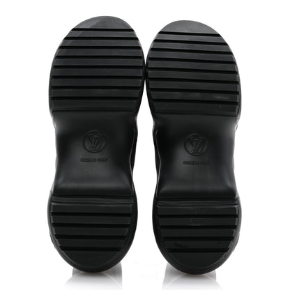 Louis Vuitton Calfskin Patent Monogram LV Archlight Sneakers 37 Black 5 of 8