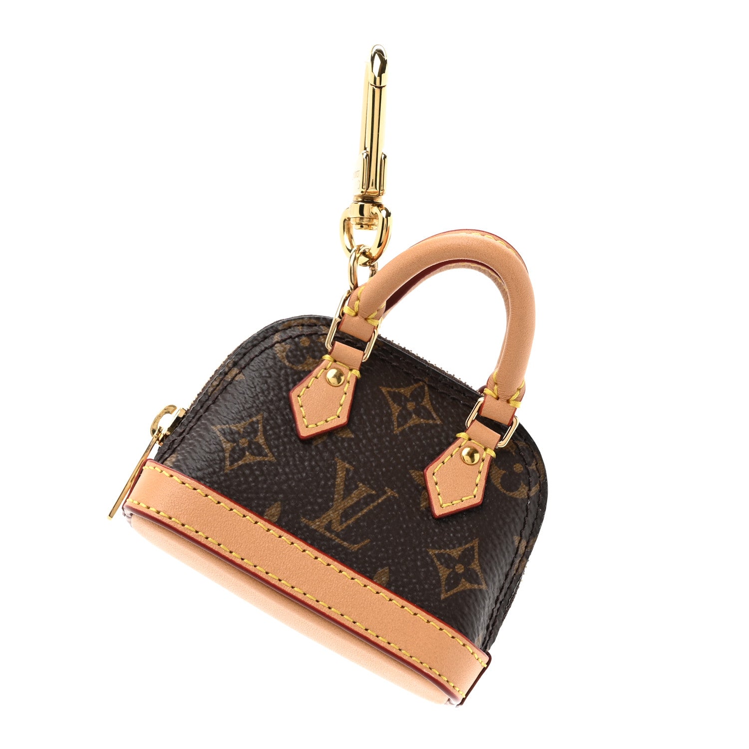 Louis Vuitton Monogram Micro Alma Bag Charm 1 of 5