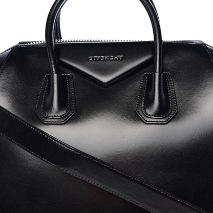 Givenchy Shiny Lord Calfskin Medium Antigona Black 9 of 9