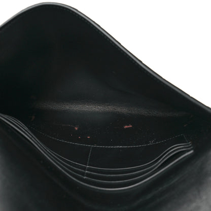 Bottega Veneta Nappa Intrecciato Flap Pouch Black 5 of 11
