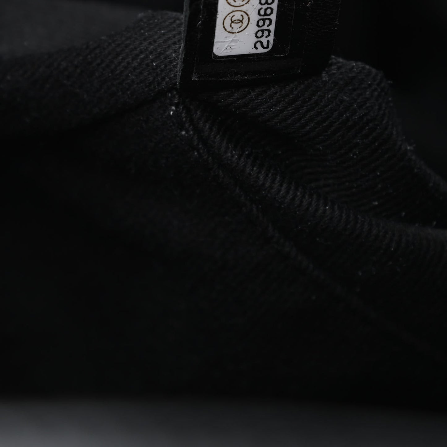 Canvas Pearl Medium Deauville Tote Black