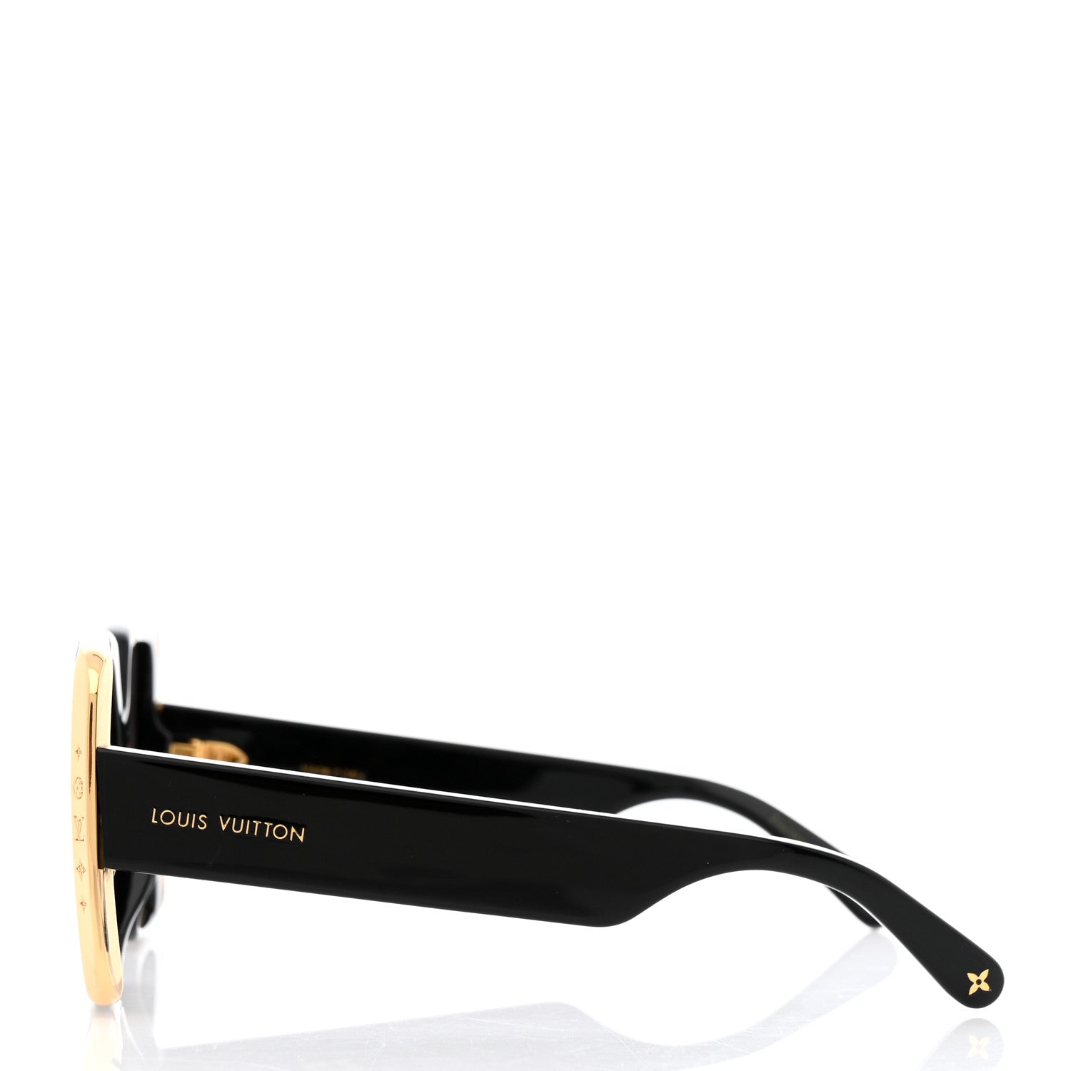 Louis Vuitton Acetate LV Moon Square Sunglasses Z1664E Black 3 of 9