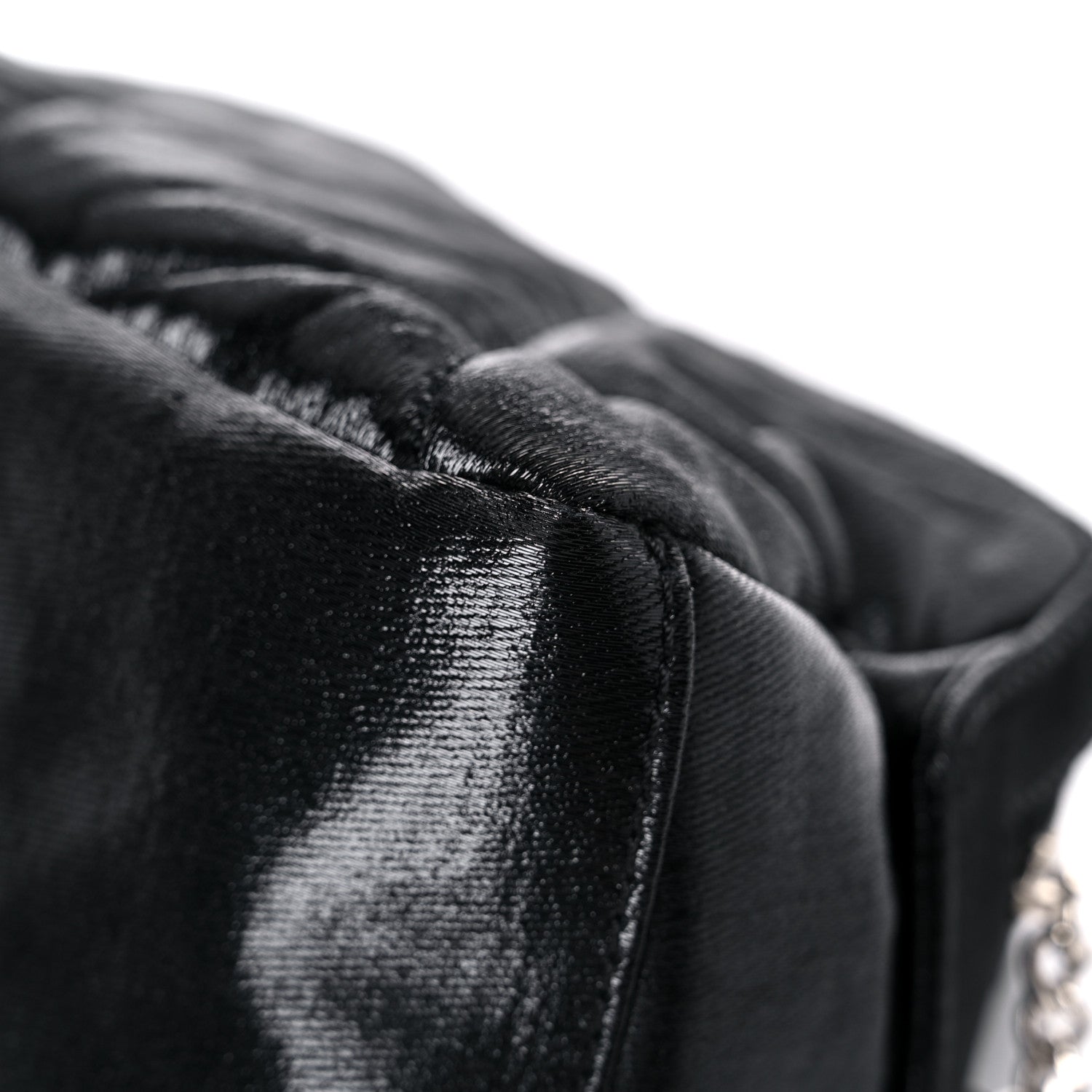 Chanel Coated Canvas Biarritz Cosmetic Case Black 11 of 13