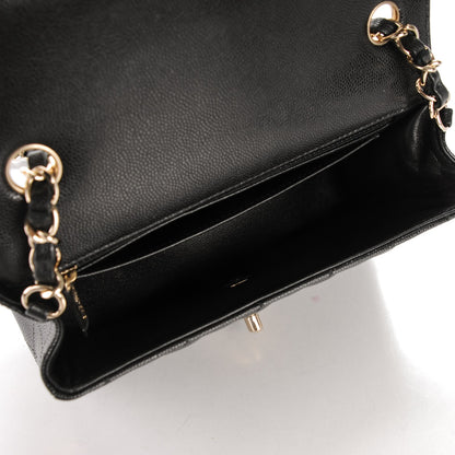 Chanel Caviar Quilted Mini Rectangular Flap Black 5 of 8