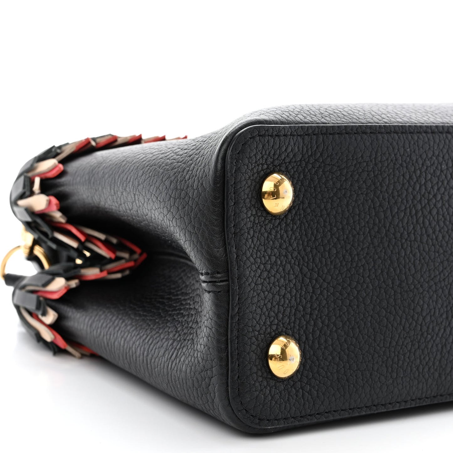 Hanami Taurillon Capucines BB Black Multicolor