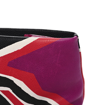 Burberry Prorsum Grained Calfskin Print Pouch Multicolor 13 of 13