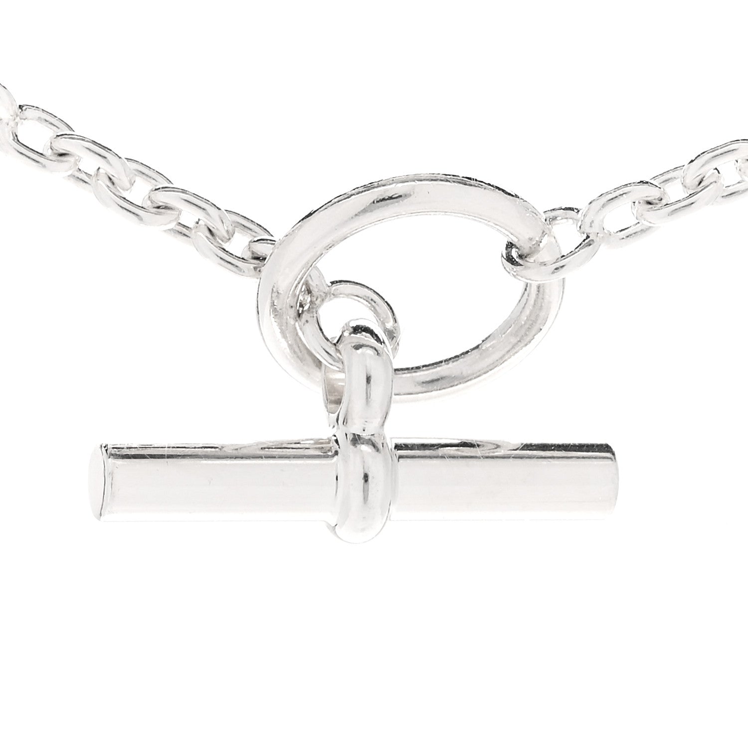 Hermes Sterling Silver Farandole Necklace 120 4 of 6