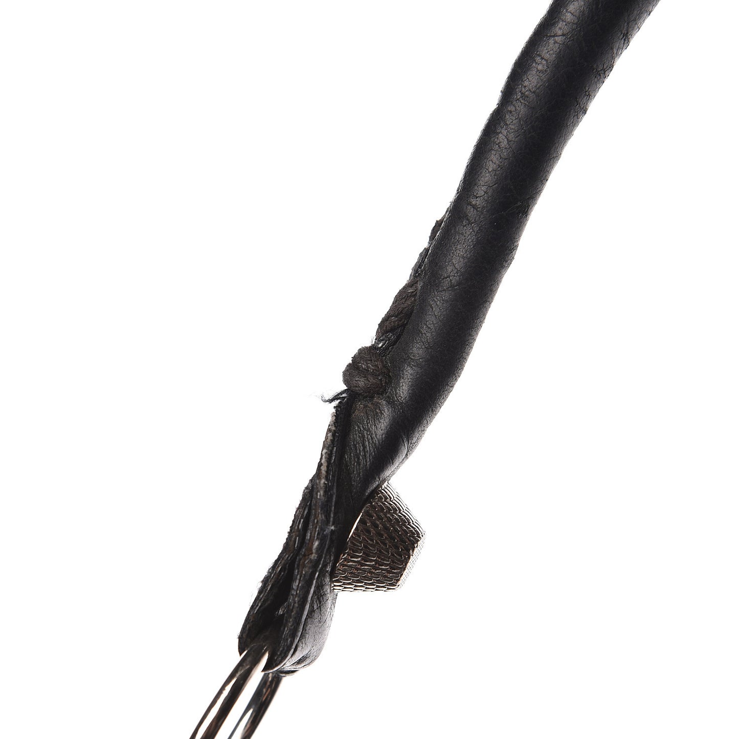 Agneau Giant 21 Silver Hardware Day Hobo Black