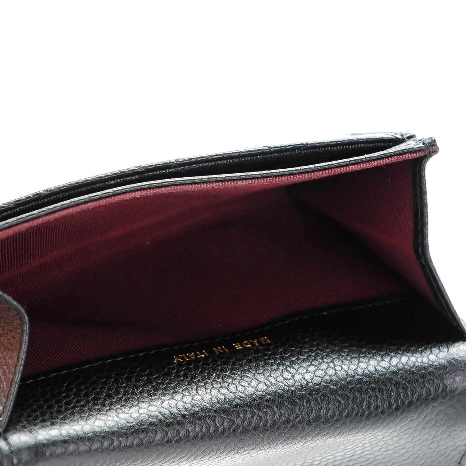 Chanel Caviar Quilted Flap Card Holder Black 6 of 8