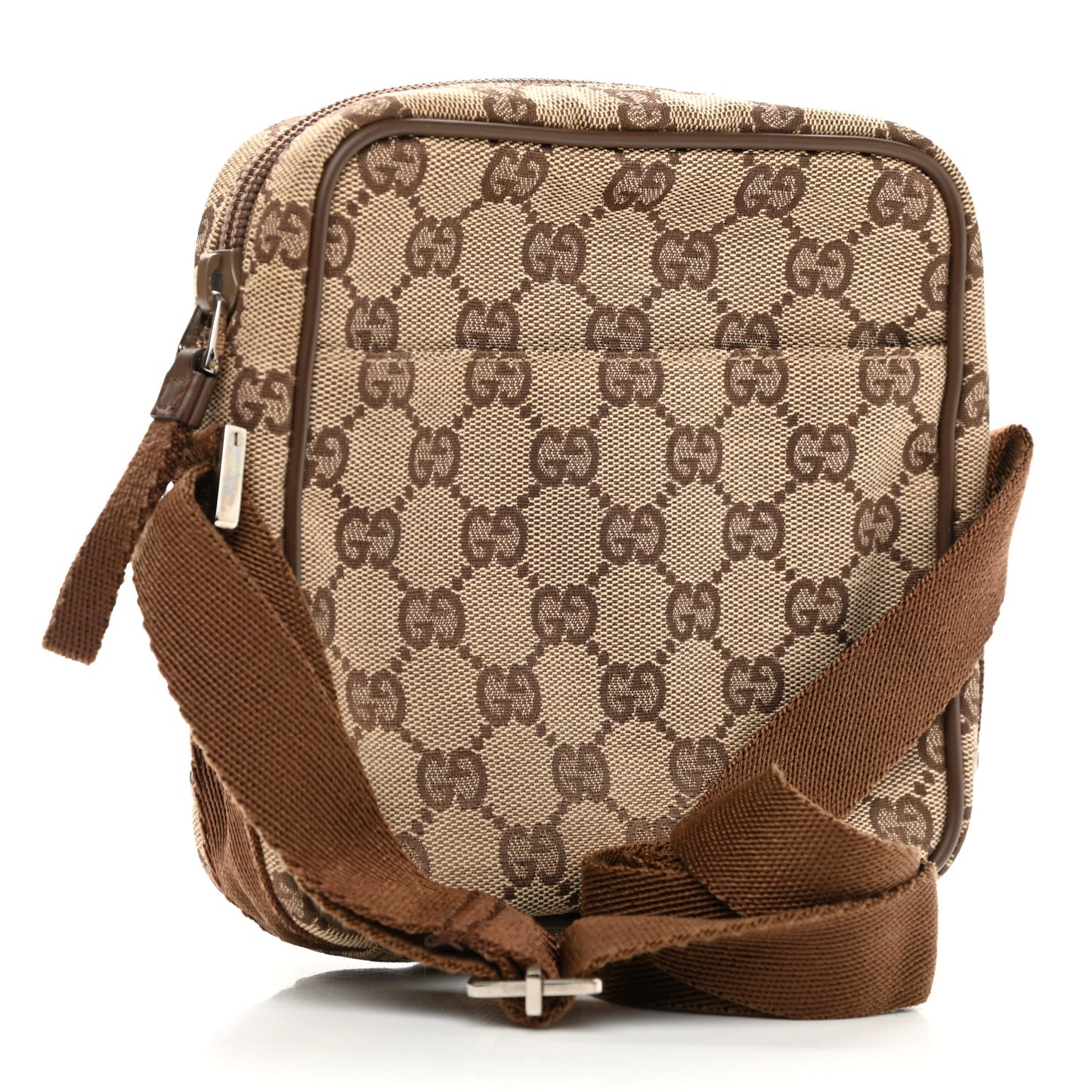 Monogram Messenger Bag Dark Brown