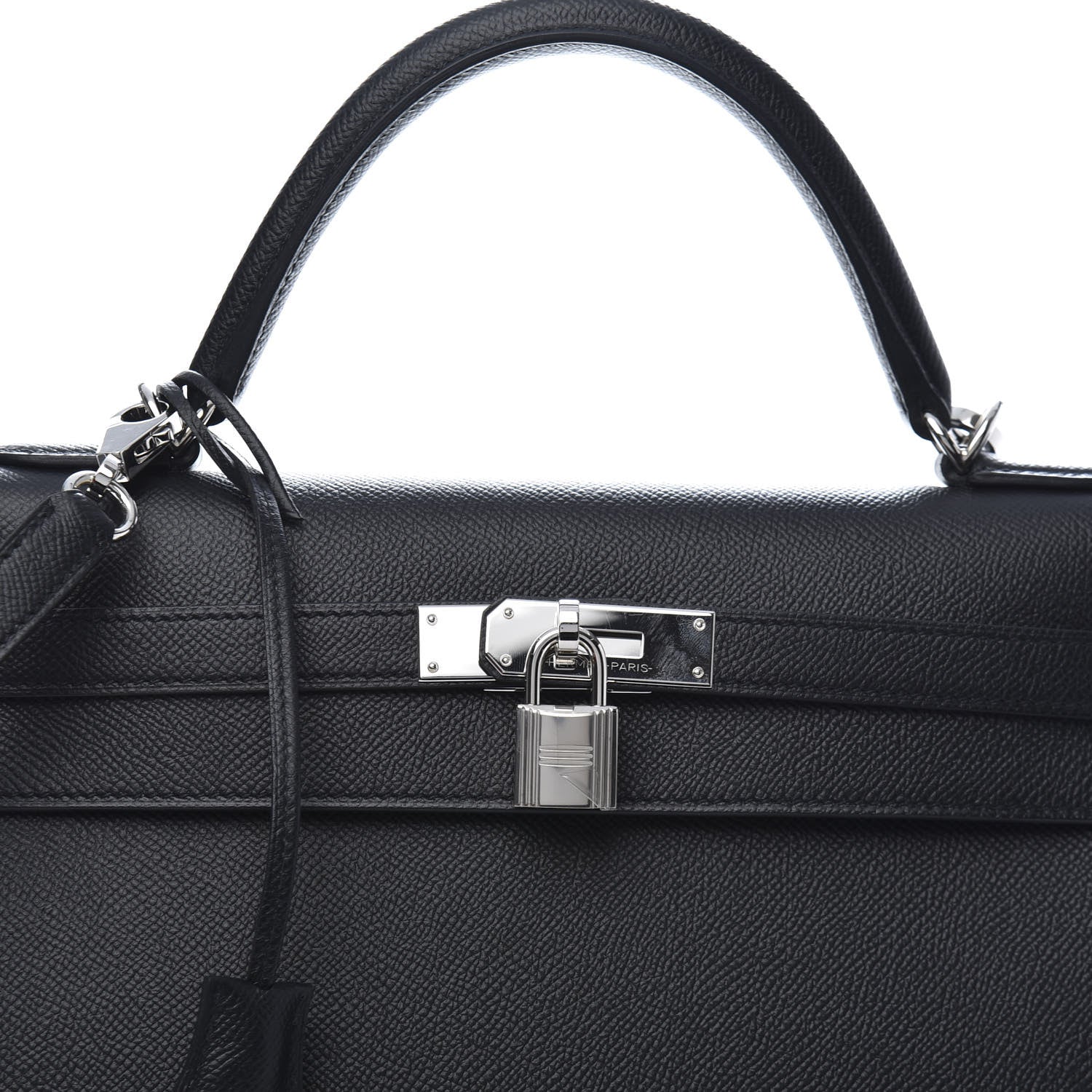 Hermes Epsom Kelly Sellier 32 Black 11 of 12