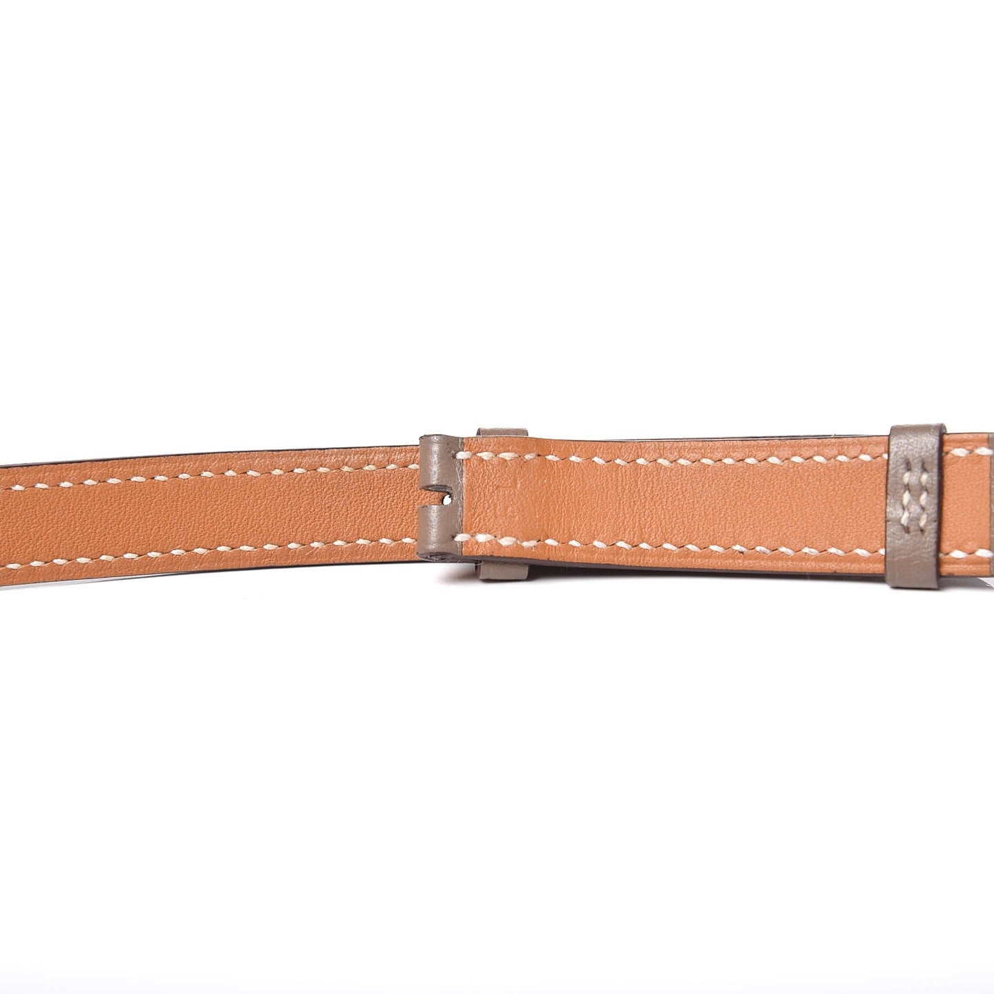 Swift Heure H Hour Watch PM Double Tour Strap Etoupe