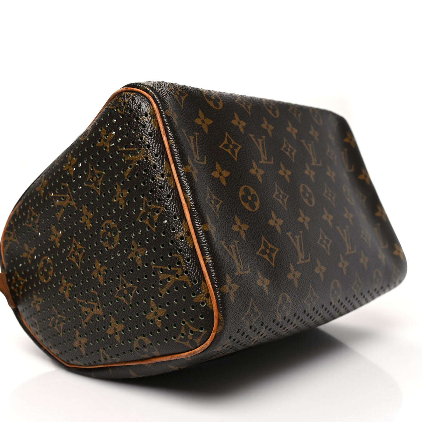 Monogram Perforated Speedy 30 Green