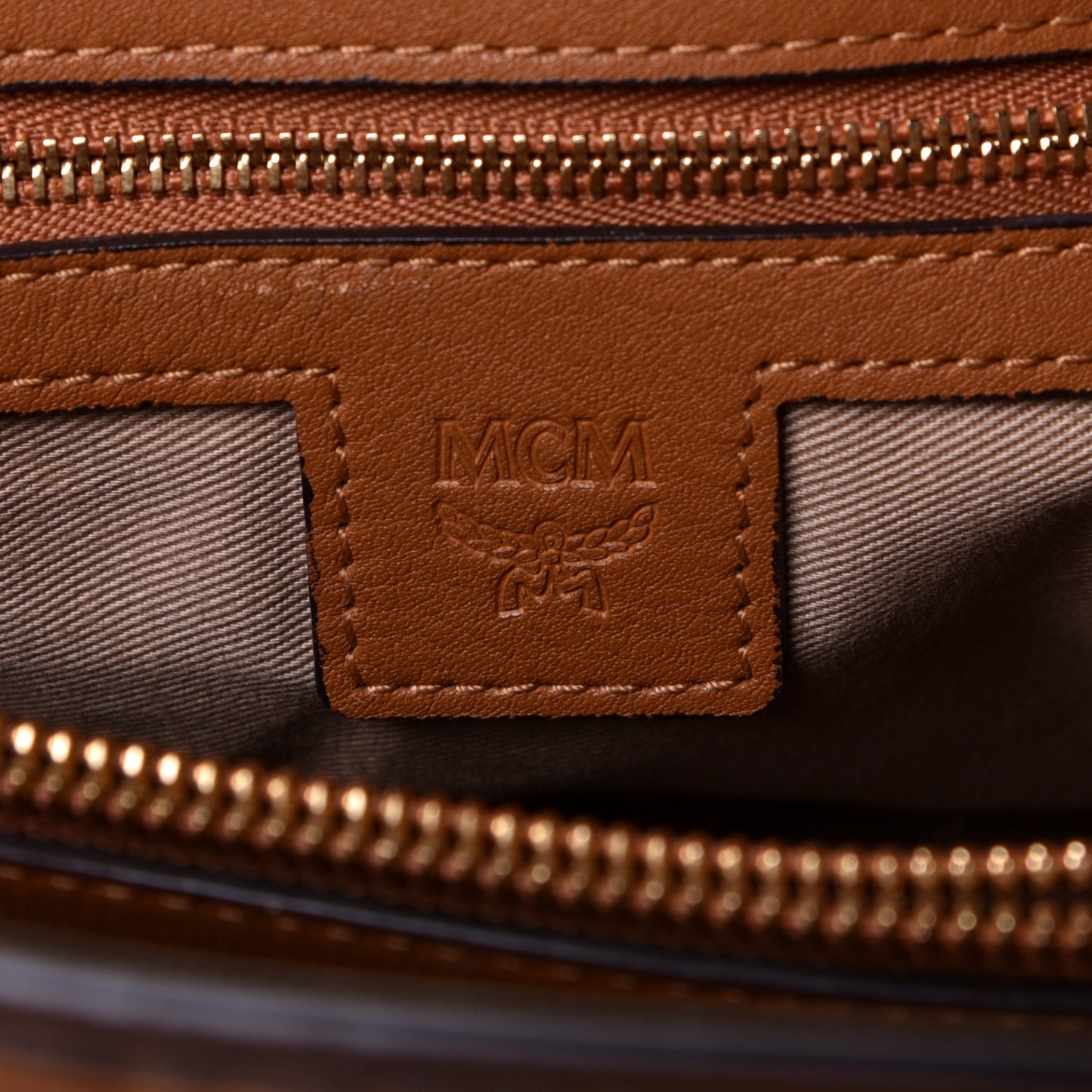 Visetos Large Essential Tote Cognac