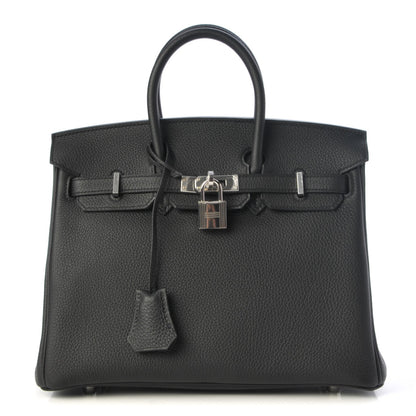 Hermes Togo Birkin 25 Black 1 of 34