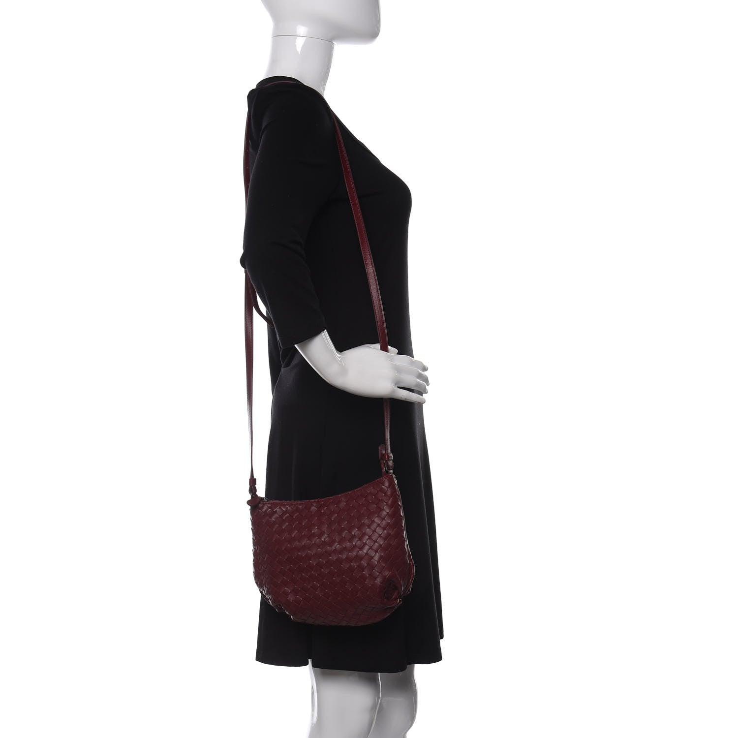 Bottega Veneta Nappa Intrecciato Crossbody Eclipse 2 of 9