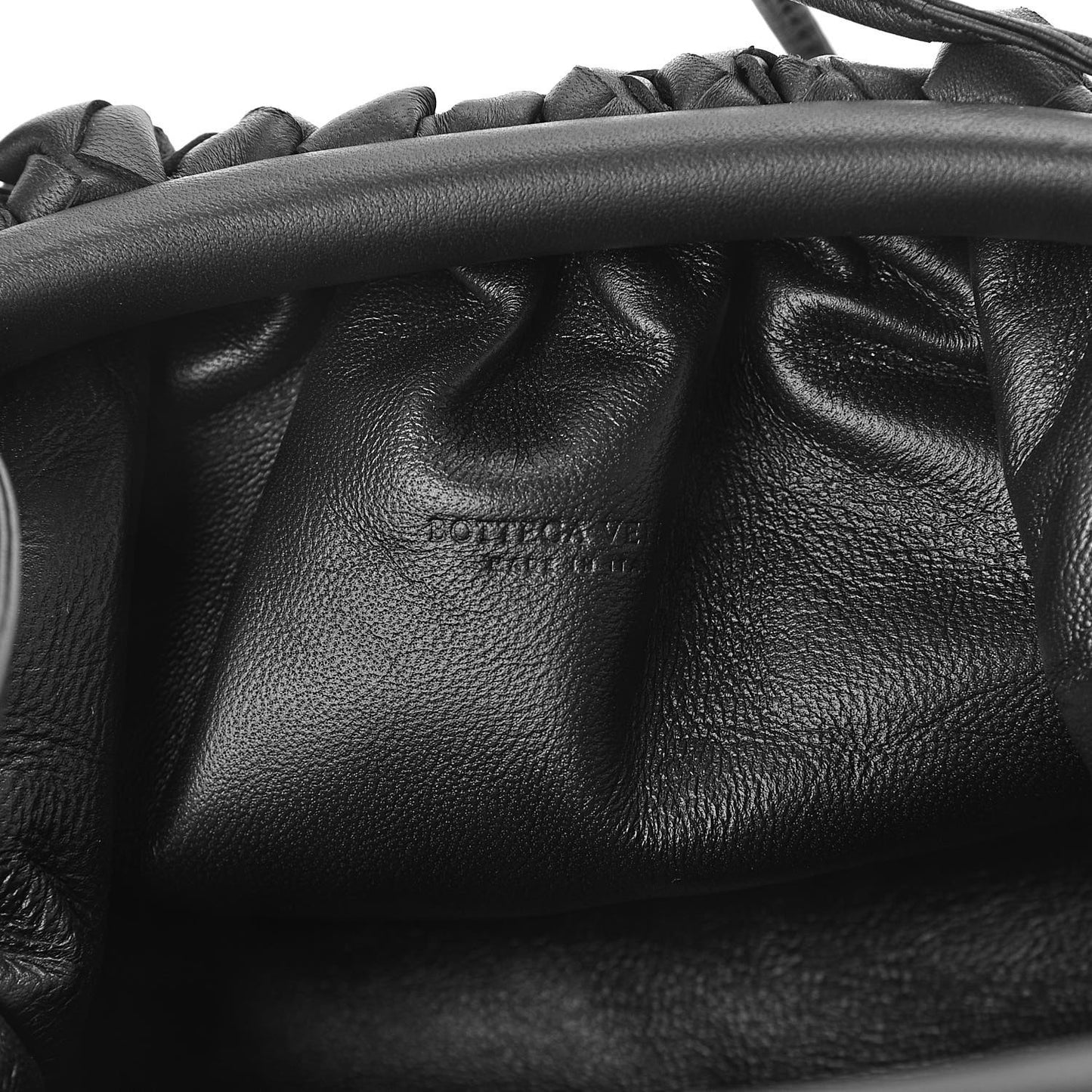 Nappa Intrecciato The Mini Pouch Black