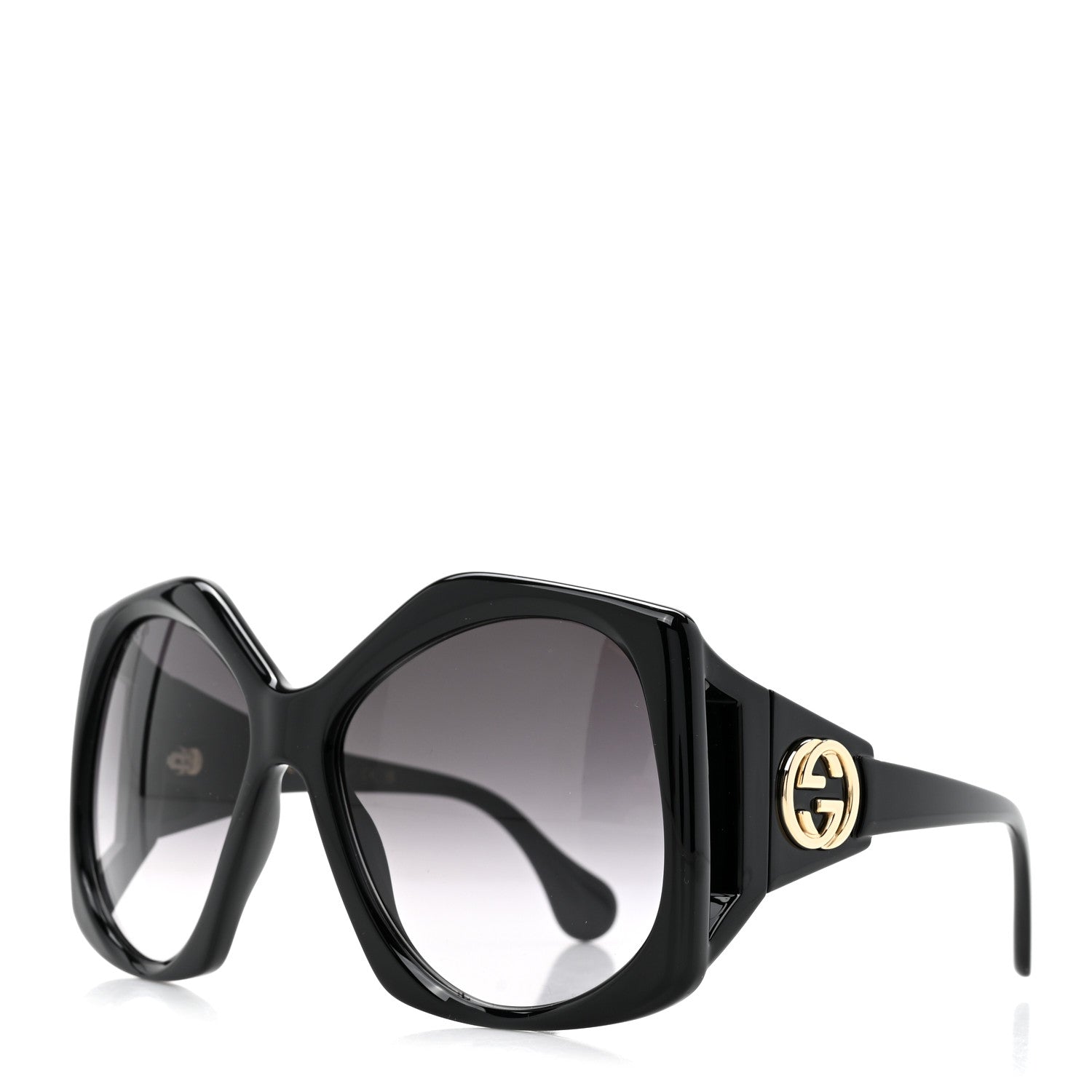 Gucci Round Sunglasses GG0875S Black 1694161 – FASHIONPHILE