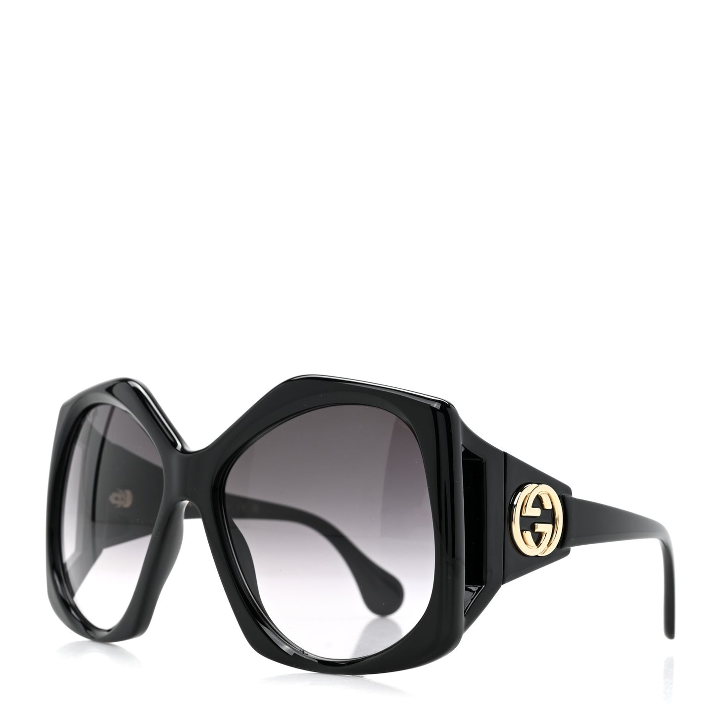Round Sunglasses GG0875S Black