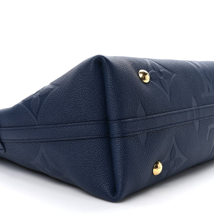 Louis Vuitton Empreinte Monogram Giant Carryall MM Navy 8 of 9