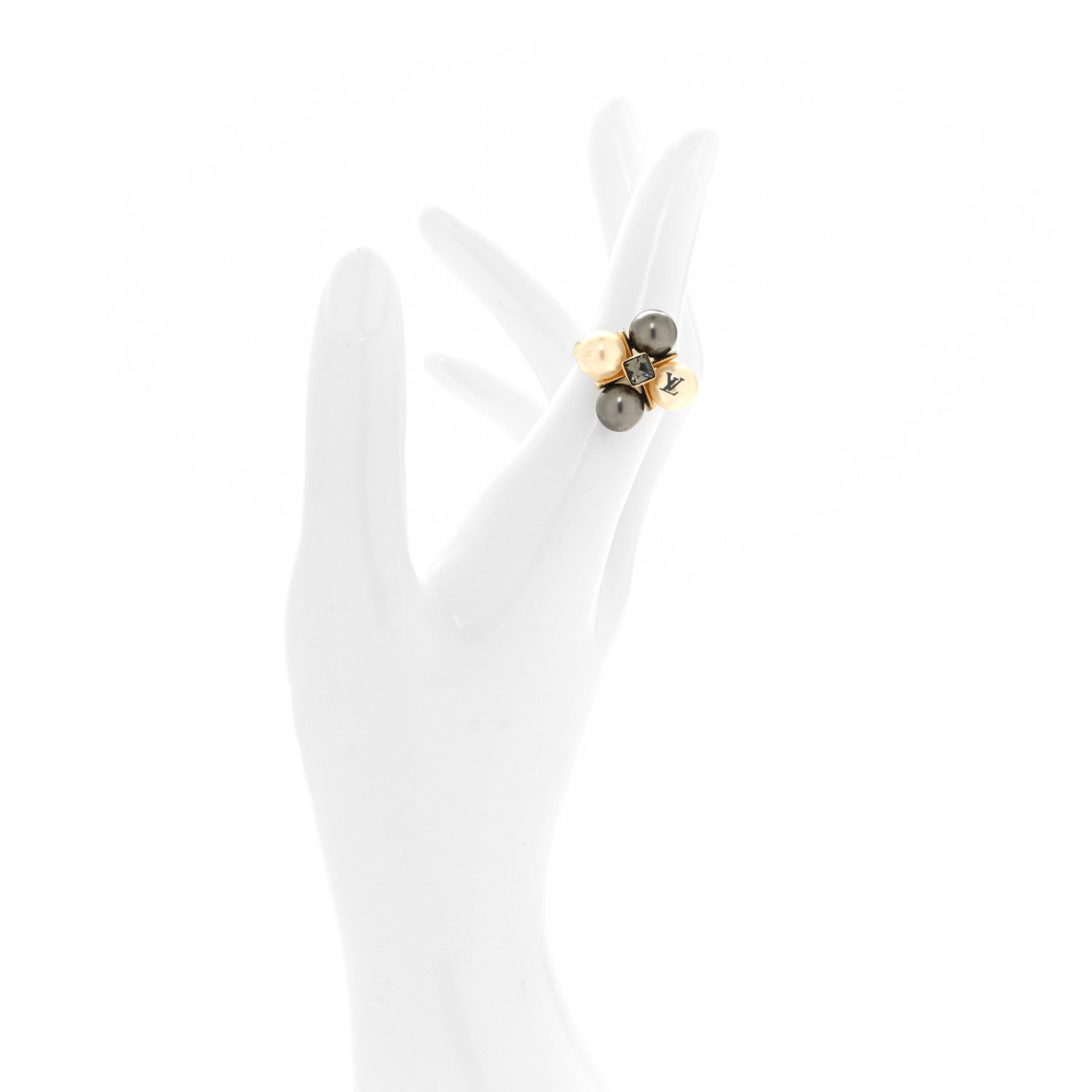 Louis Vuitton Pearl Cry Me A River Ring M 2 of 4
