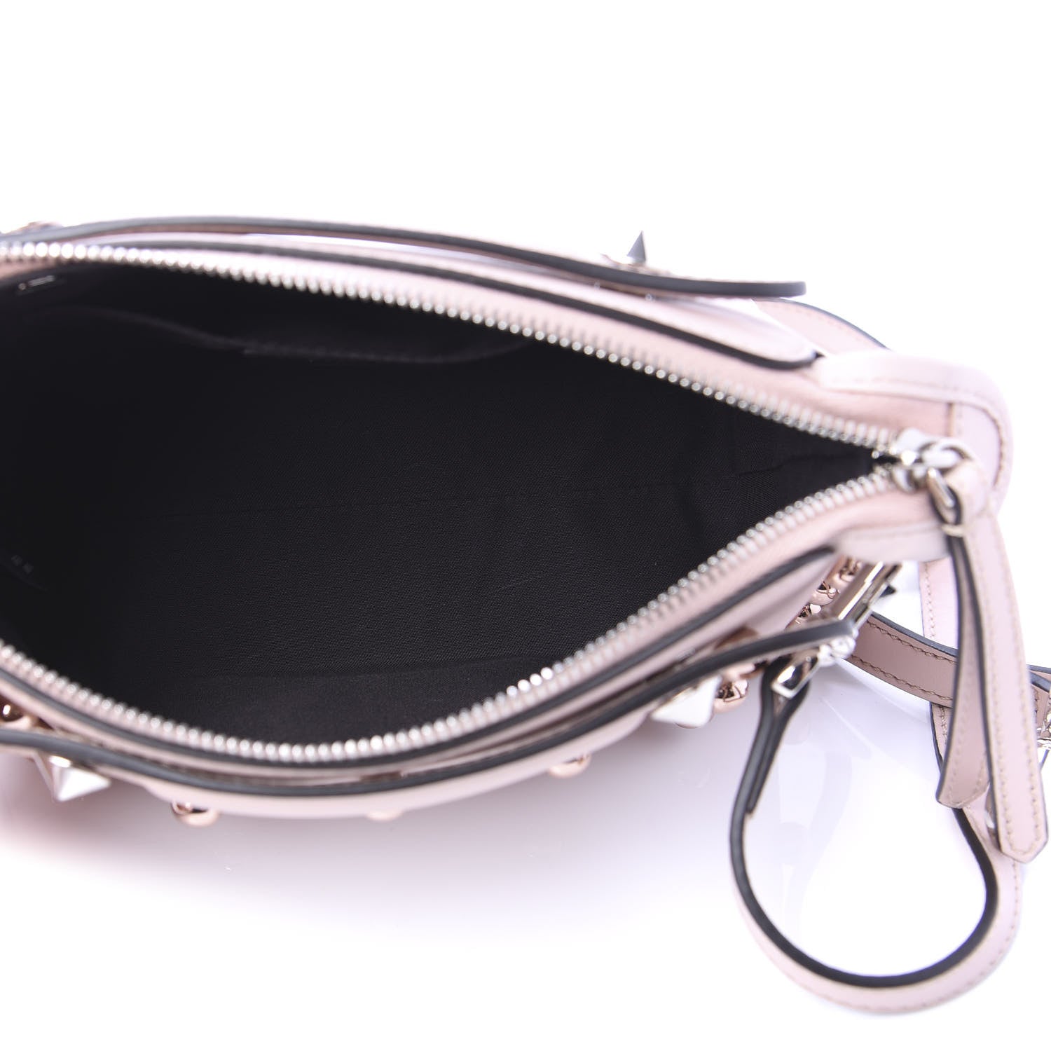 Fendi Vitello Dolce Pearl Mini By The Way Boston Bag Soap 5 of 10