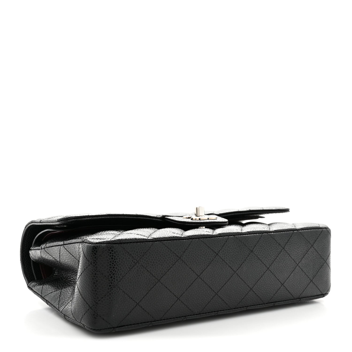 Chanel Caviar Quilted Medium Double Flap Black 4 of 11