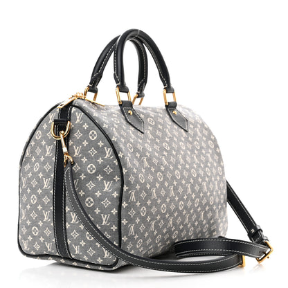Louis Vuitton Monogram Idylle Speedy Bandouliere 30 Encre 3 of 10