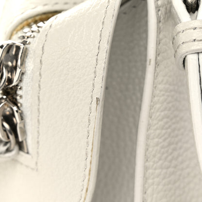 Balenciaga Grained Calfskin Neo Classic Silver Hardware Mini City White 13 of 13