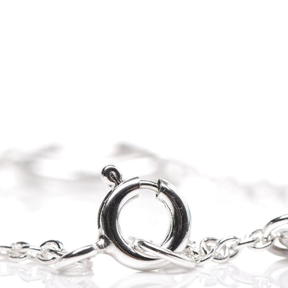 Tiffany Sterling Silver Elsa Peretti Open Heart Bracelet 4 of 6