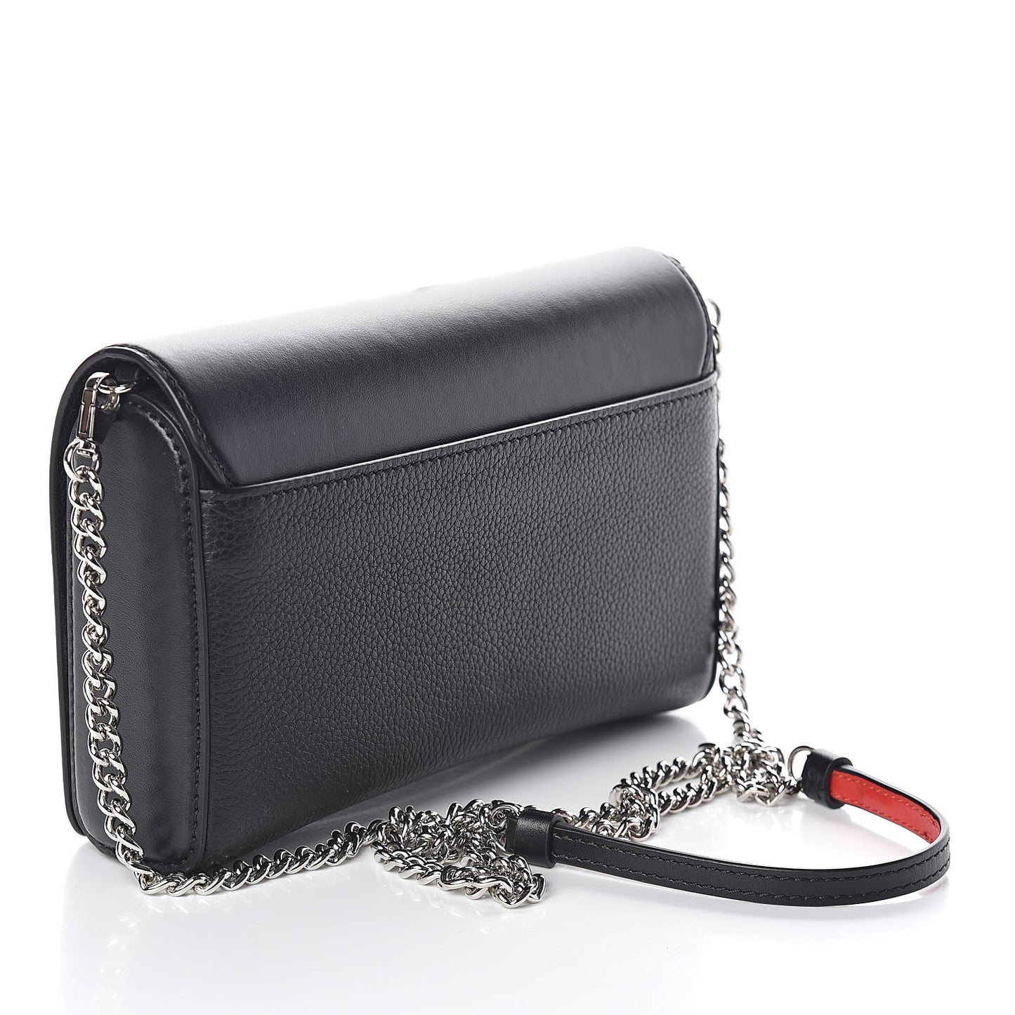 Calfskin Love RubyLou Clutch Black