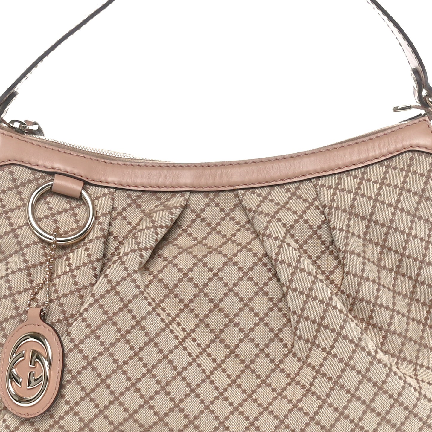 Diamante Medium Sukey Hobo Pink