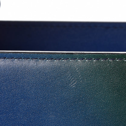 Christian Dior Box Calfskin Gradient Medium Lady Dior Purple Blue Green 9 of 13