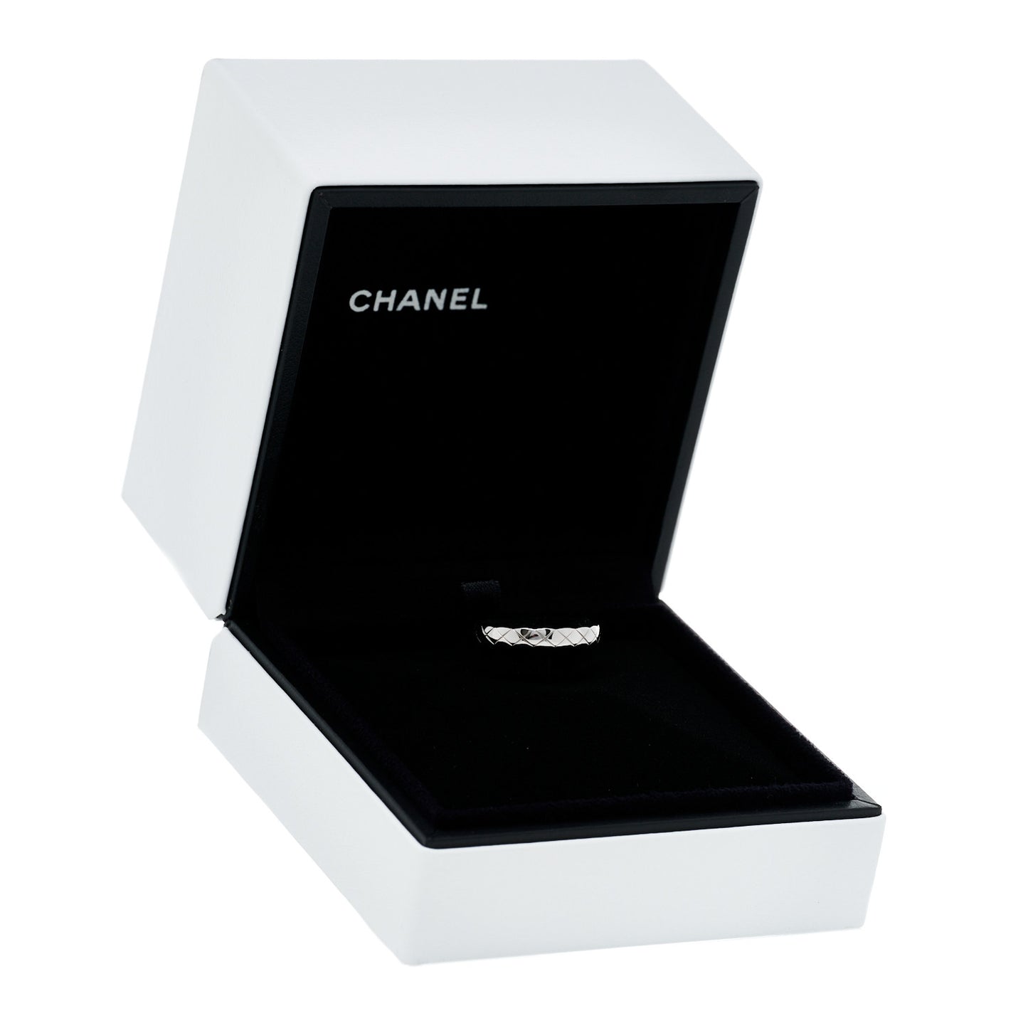 18K White Gold Mini Coco Crush Ring 52 6