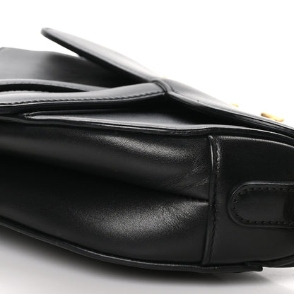Christian Dior Calfskin Mini Saddle Bag Black 10 of 11