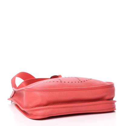 Hermes Taurillon Clemence Evelyne III PM Bougainvillea 4 of 11