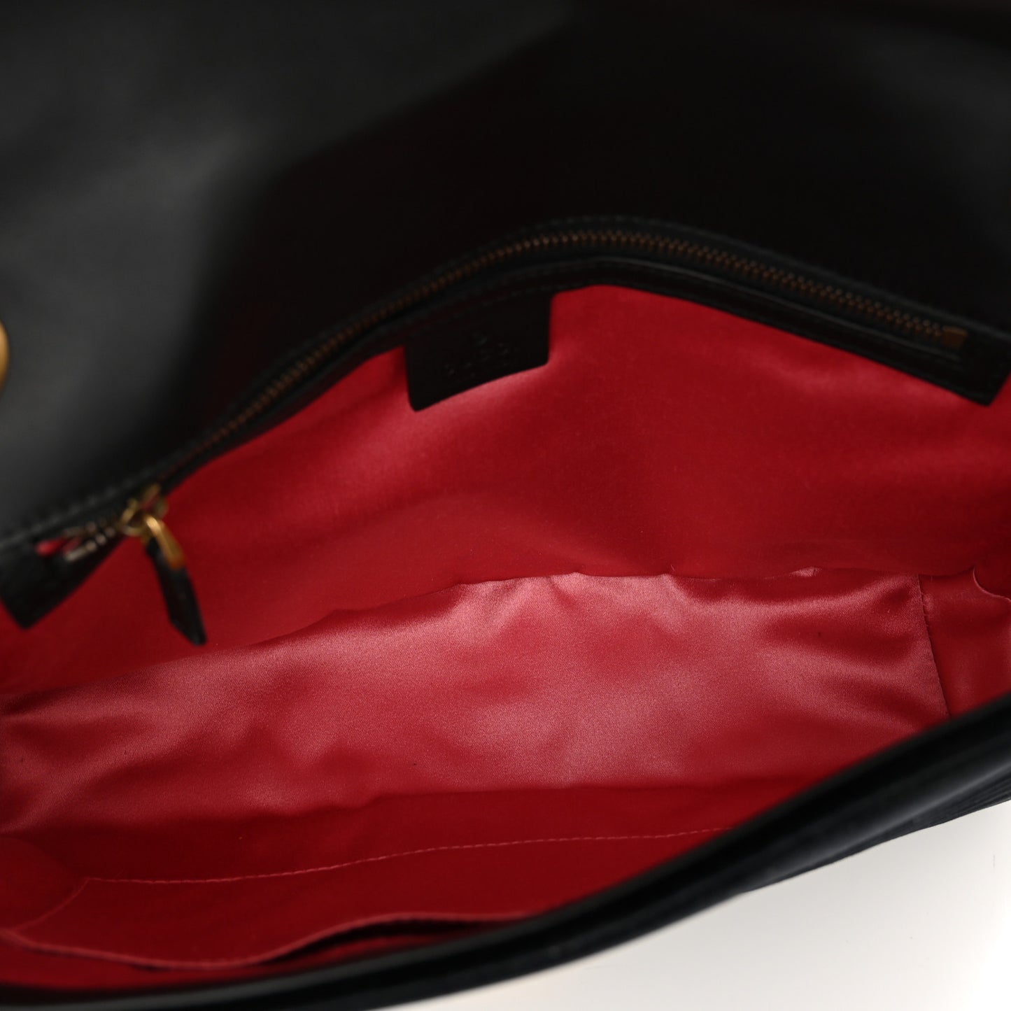 Velvet Matelasse Medium GG Marmont Shoulder Bag Black