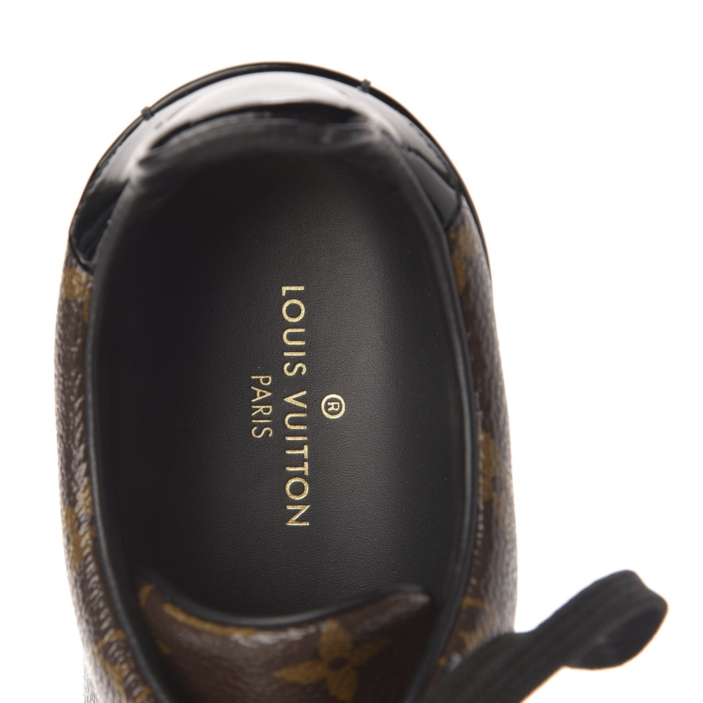 Patent Monogram Frontrow Sneakers 39