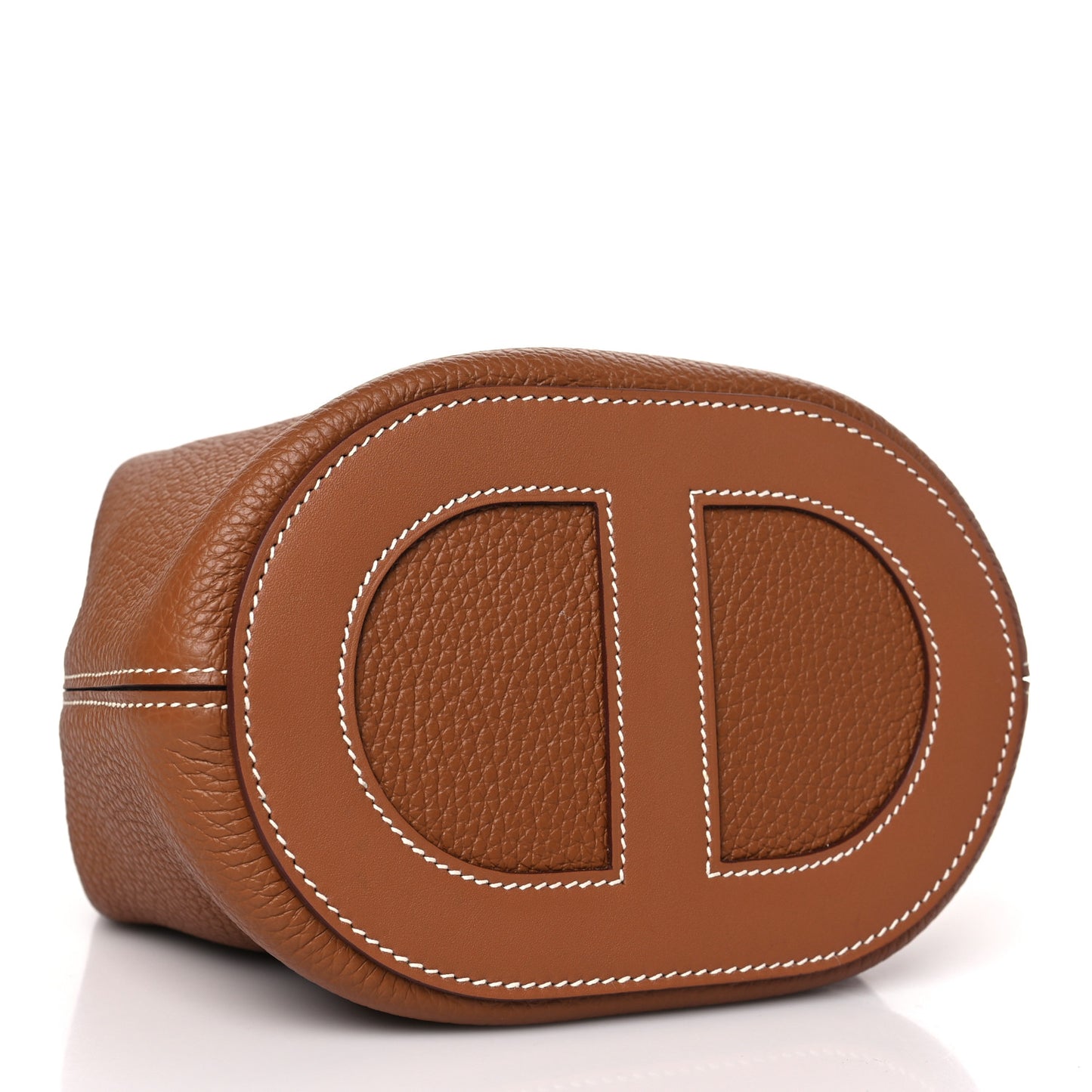 Taurillon Clemence Swift In-The-Loop 18 Bag Gold