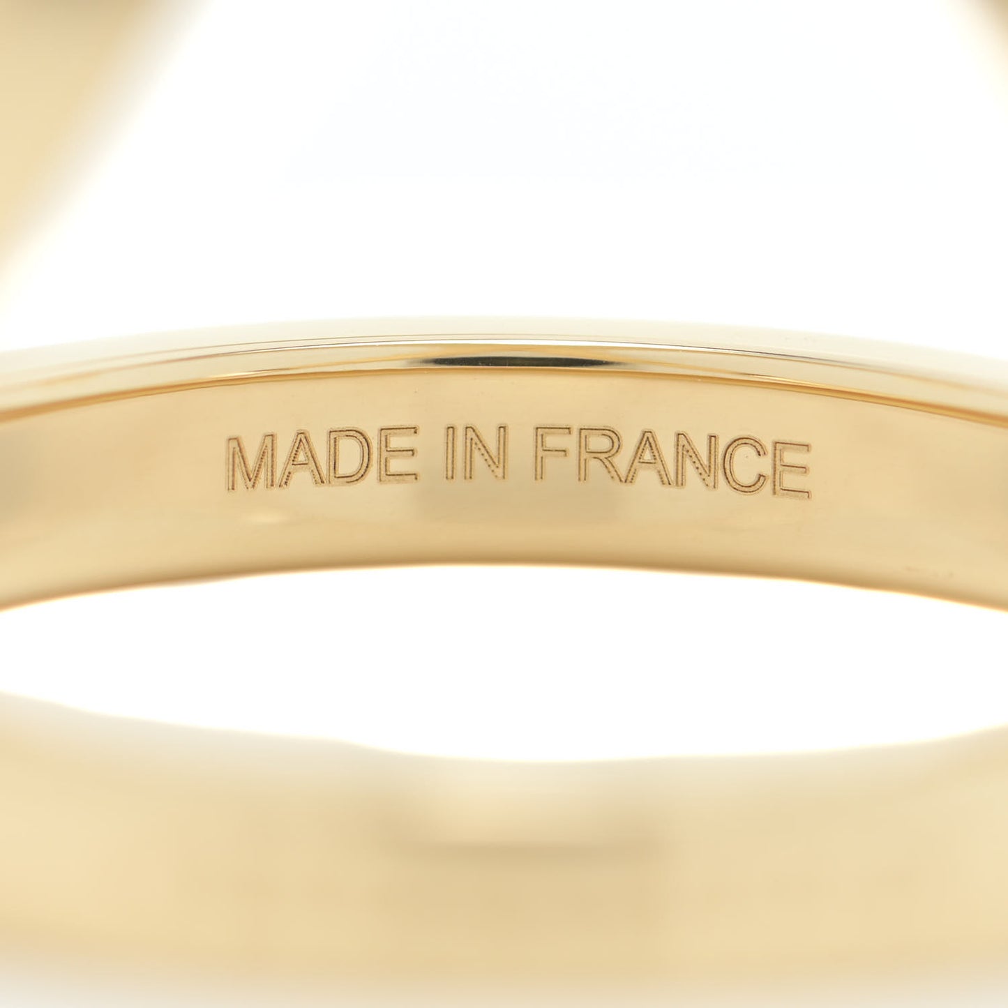 Permabrass Gold Plated Trio Scarf Ring