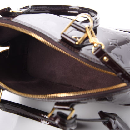 Louis Vuitton Vernis Alma BB Amarante 6 of 7