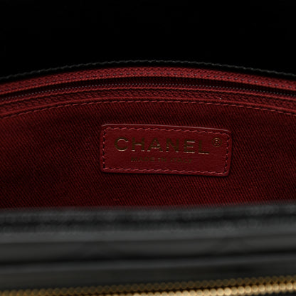 Chanel Denim Calfskin Quilted Small Flap Black 6 of 10