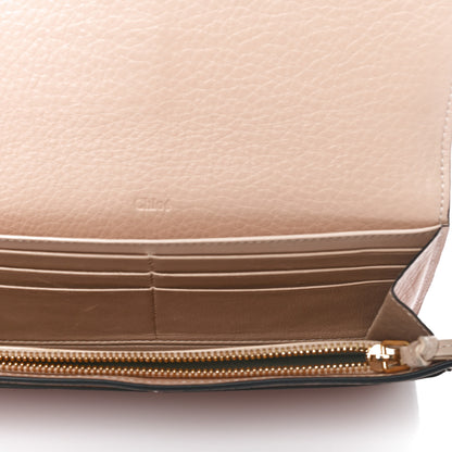 Chloe Calfskin Alphabet Long Wallet Blush Nude 5 of 13