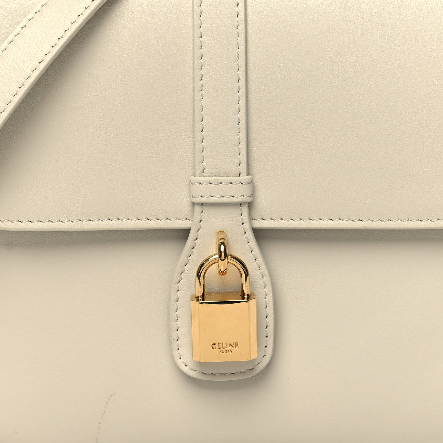 Celine Smooth Calfskin Medium Tabou Rice 9 of 12