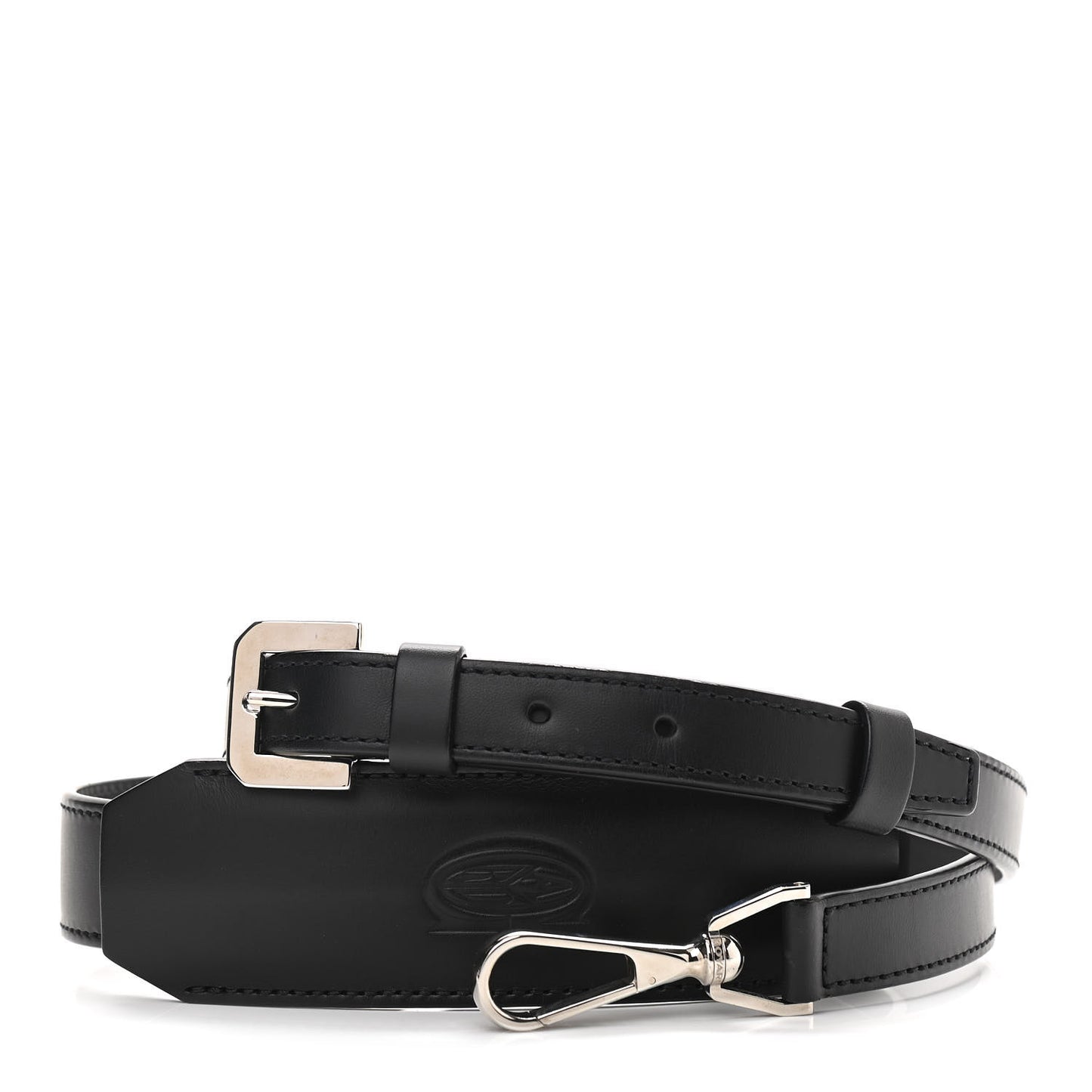 Calfskin Adjustable Shoulder Strap Black