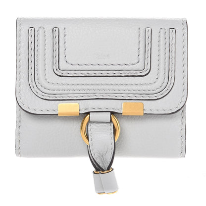 Chloe Grained Calfskin Marcie Square Wallet Atoll Blue 1 of 9